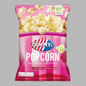 JIMMY POPCORN ZOET  20X27GR